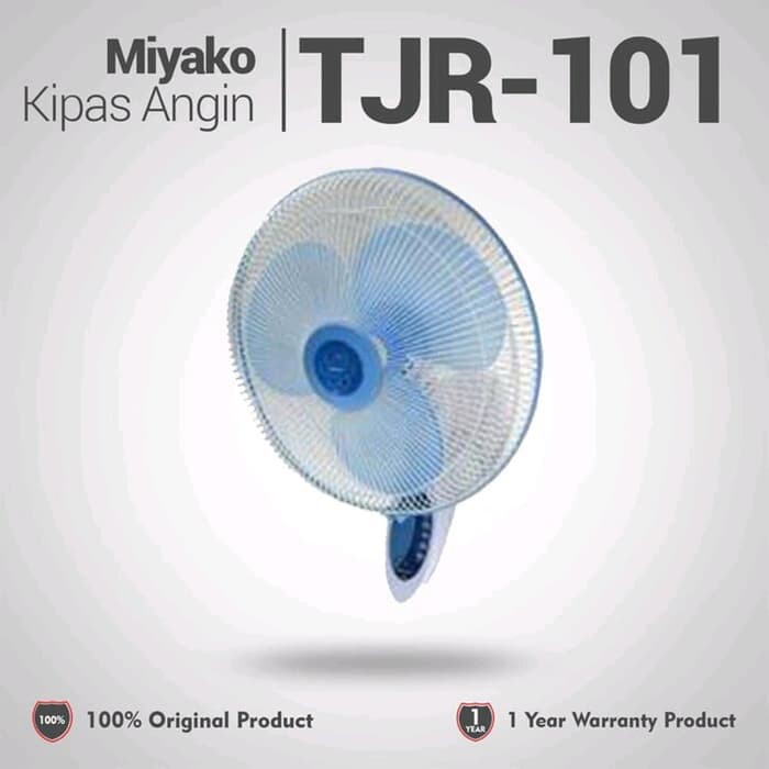 Kipas Angin Miyako 3 in 1 TJR 101 (Wall, Desk, Stand)