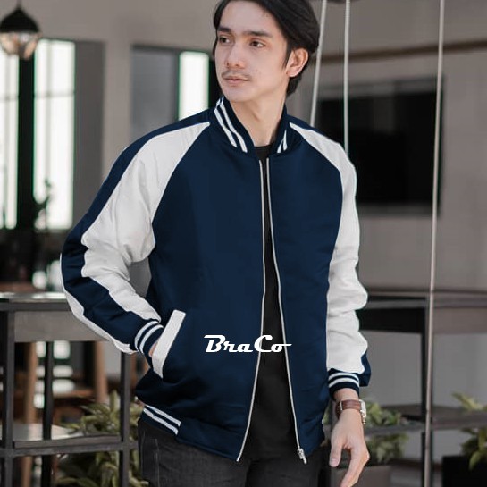 Sukajan Bomber Jacket - Jaket Bomber Pria - Jaket Baseball Varsity