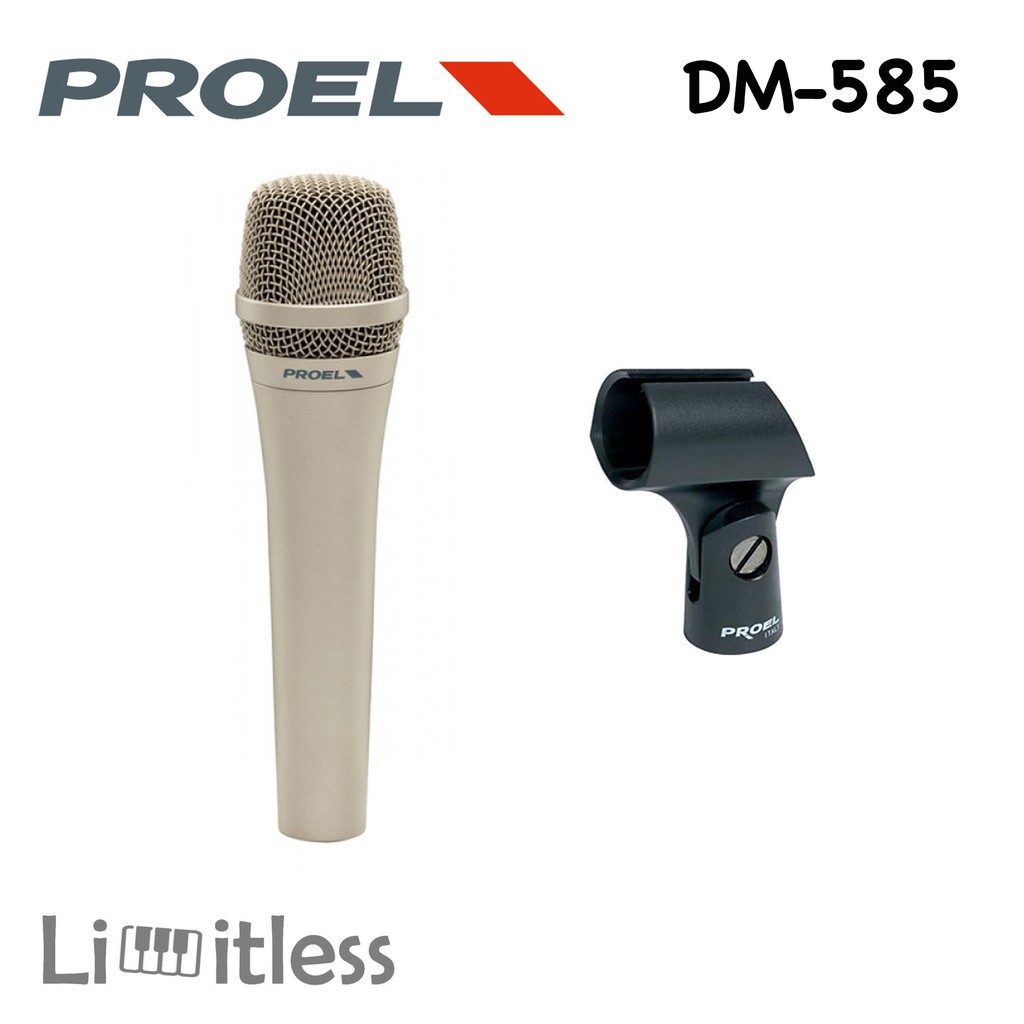 Microphone Proel DM585 Mic Vocal Original