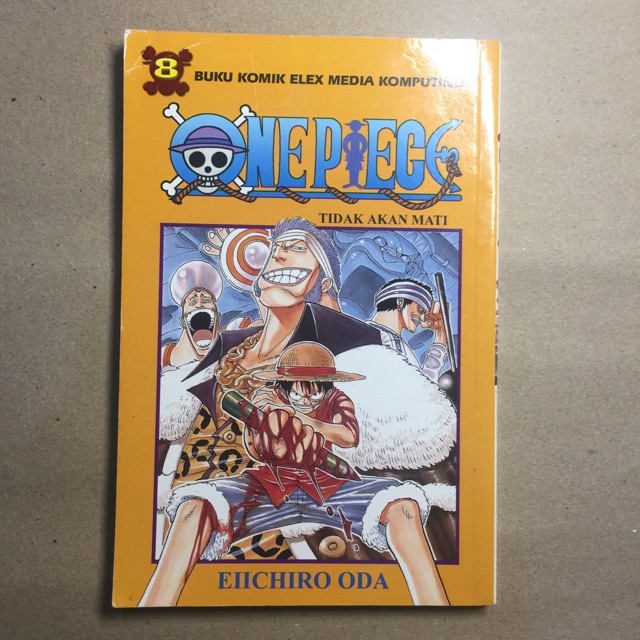 Komik One Piece Vol 8 Tidak Akan Mati Shopee Indonesia