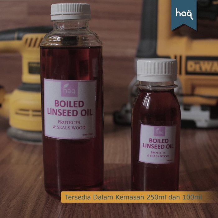 

kayucat- linseed oil / boiled linseed oil (blo) -cat kayu