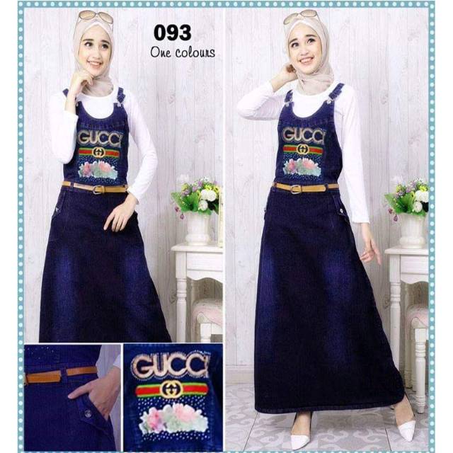 FORTUNA FASHION NEW ROK KODOK /OVER ALL SOFT JEANS STRECH