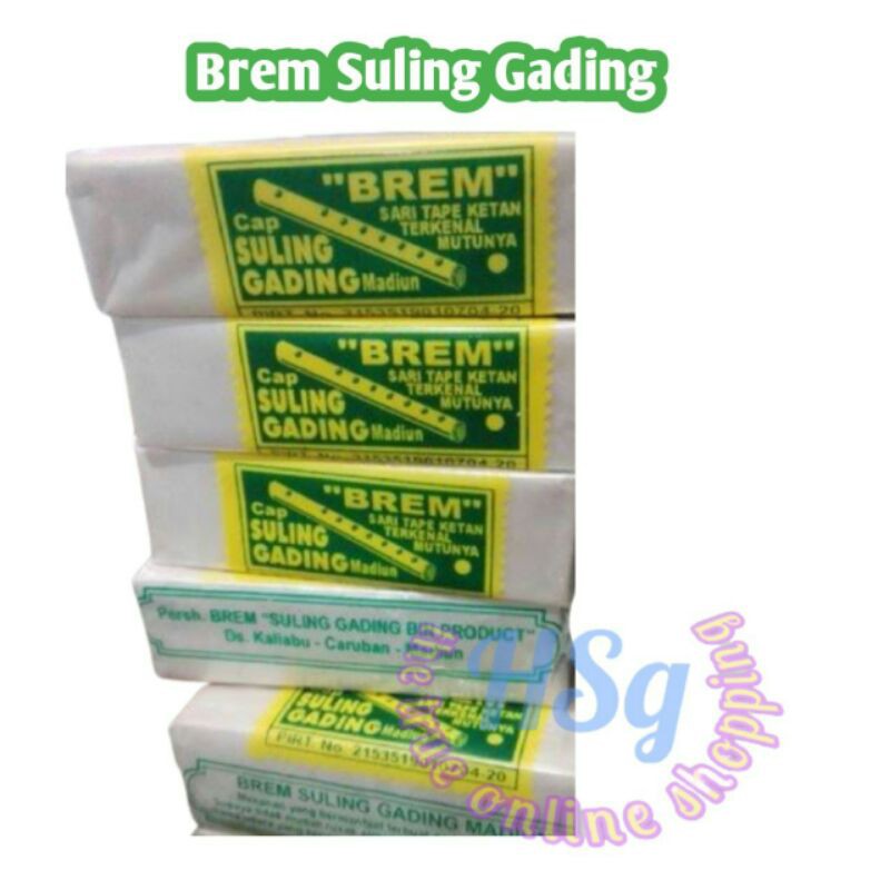 

Brem Suling Gading Madiun cemilan jadul