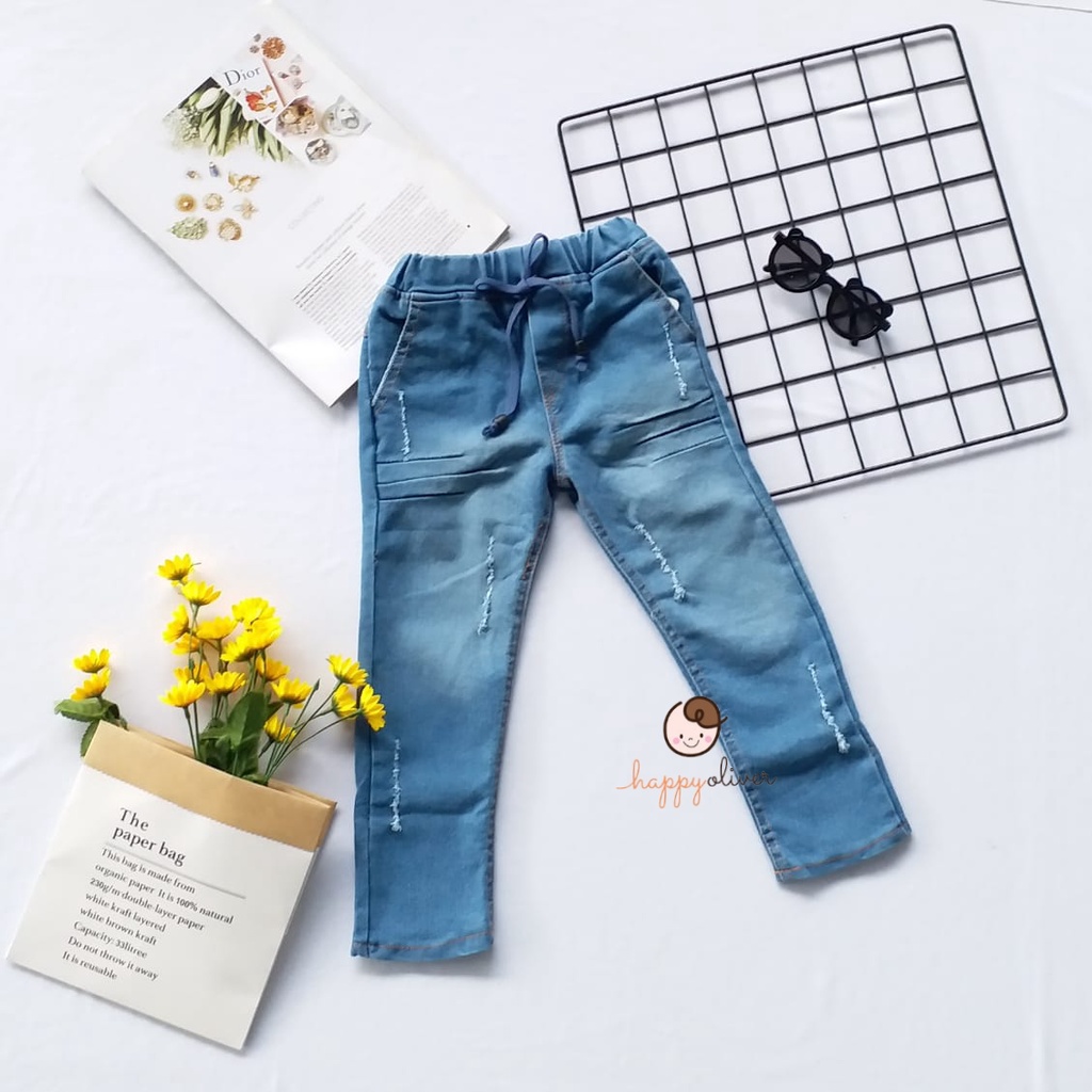 HappyOliver CELANA JEANS ANAK celana jeans anak laki laki model terbaru berkualitas