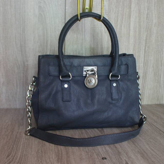 Tas MK Michael Kors Hamilton Authentic Original Kulit Asli Genuine Leather Preloved Second