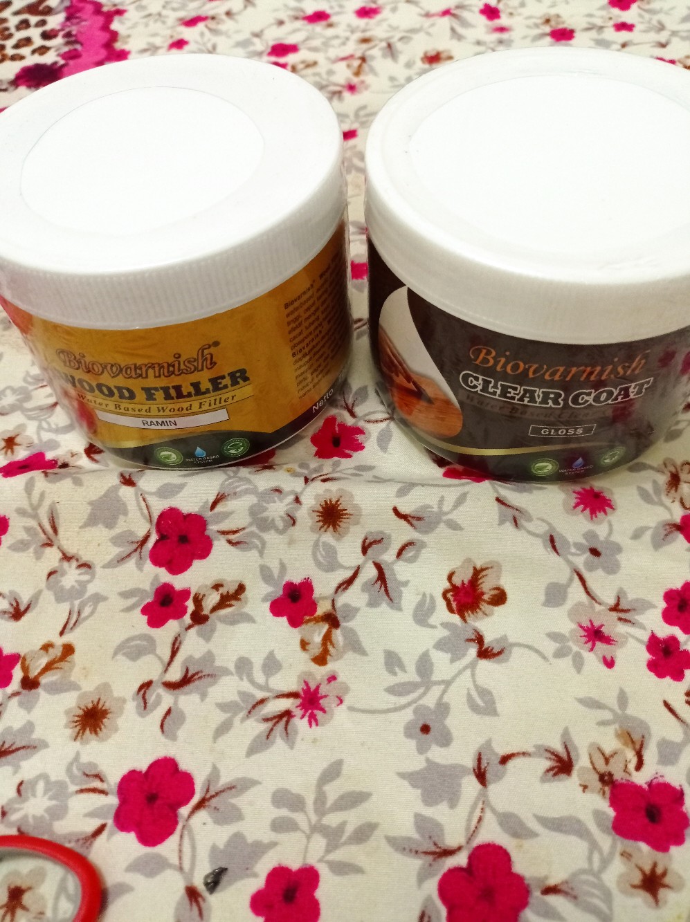 Finishing Kayu Waterbased Biovarnish Clearcoat Gloss Kemasan Mini Can