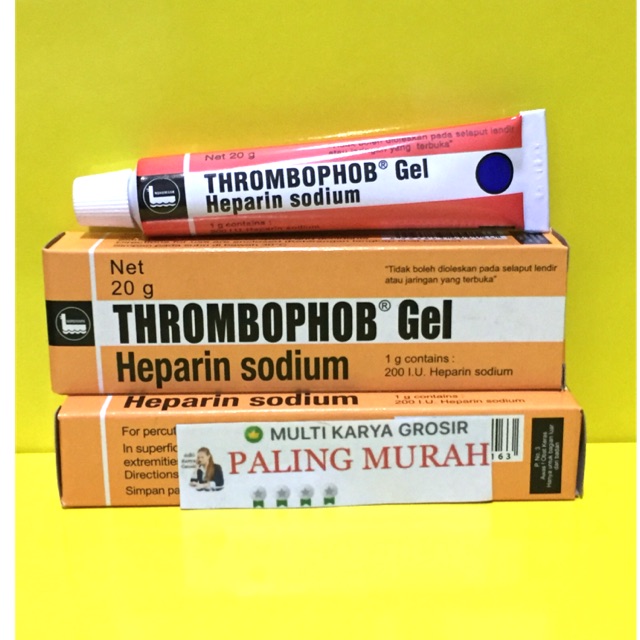 Thrombophob Gel / Heparin Sodium / Salep Memar / Trombopop