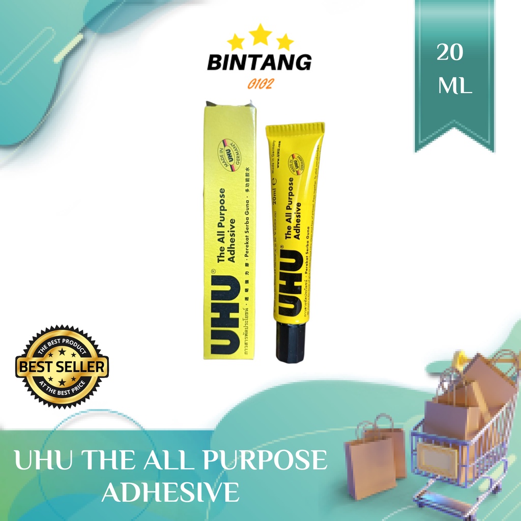 

Lem UHU Cair 20 ml Lem UHU 20ml Lem Adhesive
