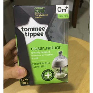 PRELOVED TOMMEE TIPPEE Combat Colic 150ml Vented Bottle Anti Colic
