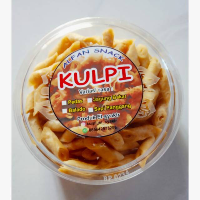 Kulpi Toples | Cemilan Renyah nan Gurih