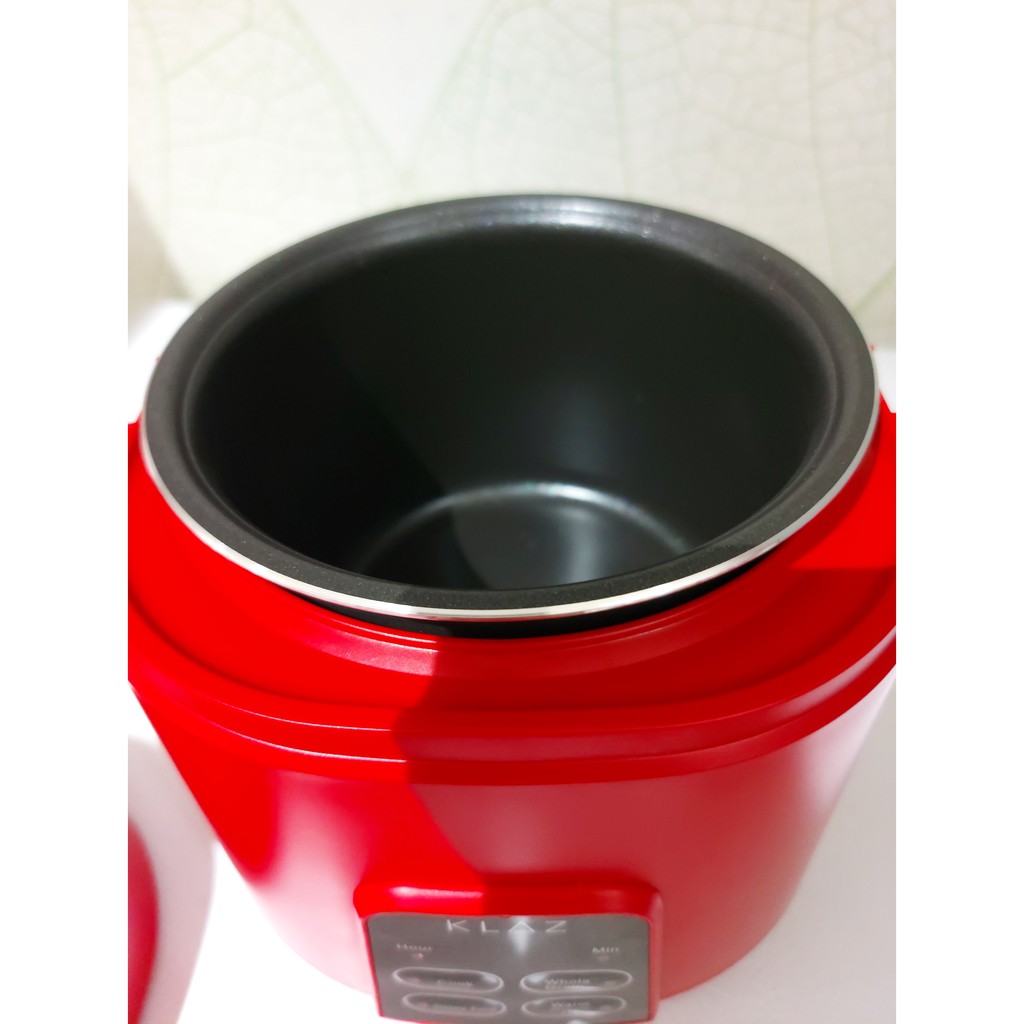 Travel Mini Rice Cooker 0,3L / Rice Cooker Digital /  Digital Mini Cooker Red