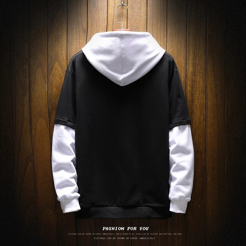 Sweater Hoodie Pria R REGLAN FLEECE Sweater Hodie Pria Tangan Panjang Korean Style