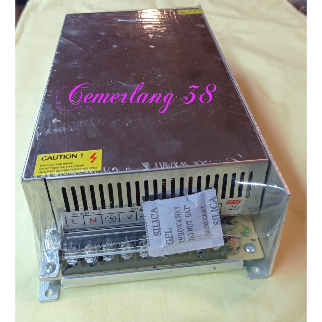 Switching Power Supply 24V 20A PI Adaptor Jaring 24 V 20 A 480 Watt AC DC PSU 24 Volt 20 Ampere 480W