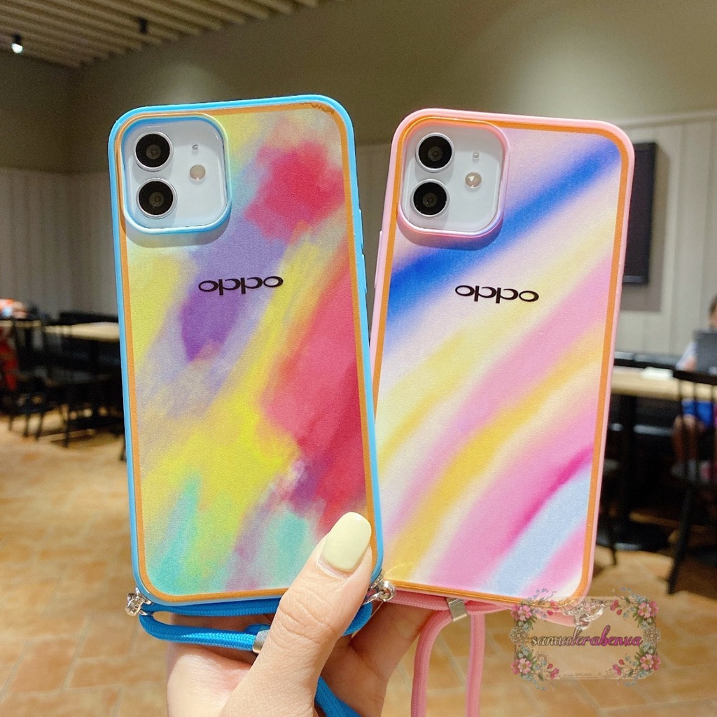 SS301 SOFTCASE SLINGCASE OPPO RENO 4 4F A57 A39 A57 F5 YOUTH SB3398