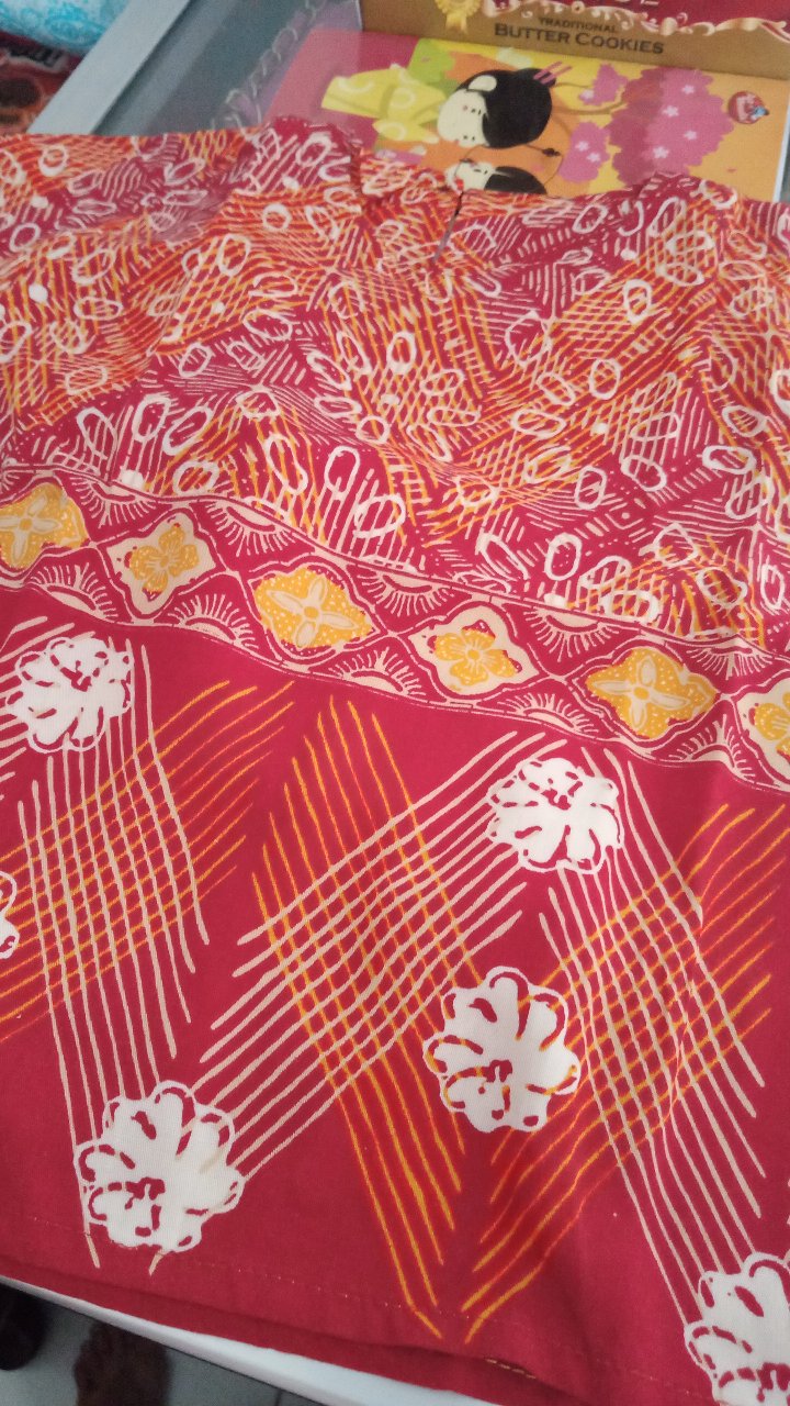 Setelan Anak Perempuan Batik Pekalongan Murah Size 5 Tahun