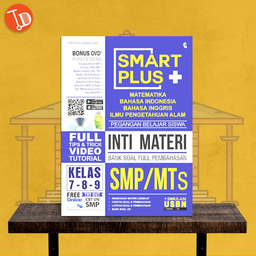 BUKU PELAJARAN SMP SMART PLUS SMP MTS INTI MATERI BANK SOAL FULL PEMBAHASAN