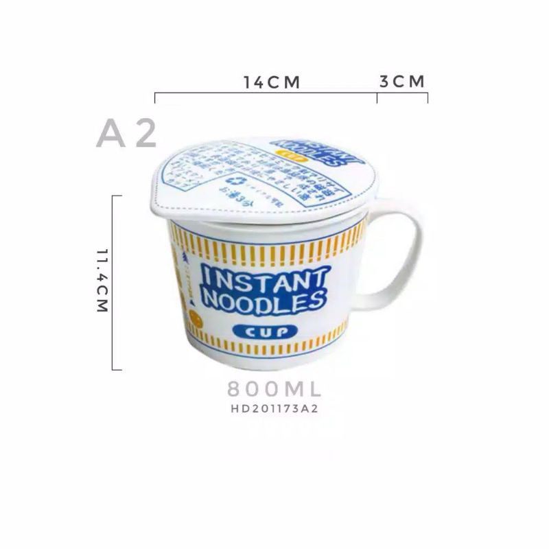 gelas/mug mie instan/noodle cup