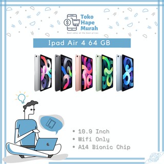 Apple iPad Air 4 / 4th Gen 2020 10.9 Inch 64GB Wifi Only