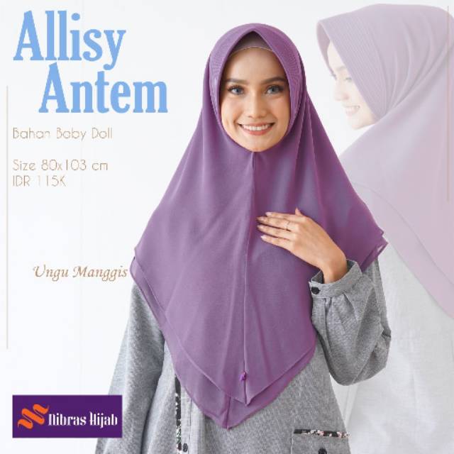 Hijab Instan nibras alissy antem