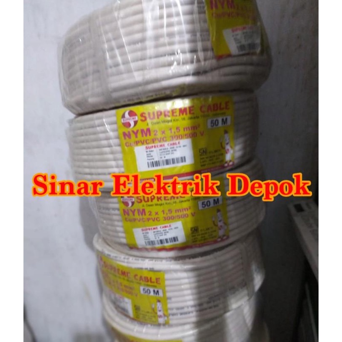 Supreme Kabel 2X1.5 Nym 50Meter