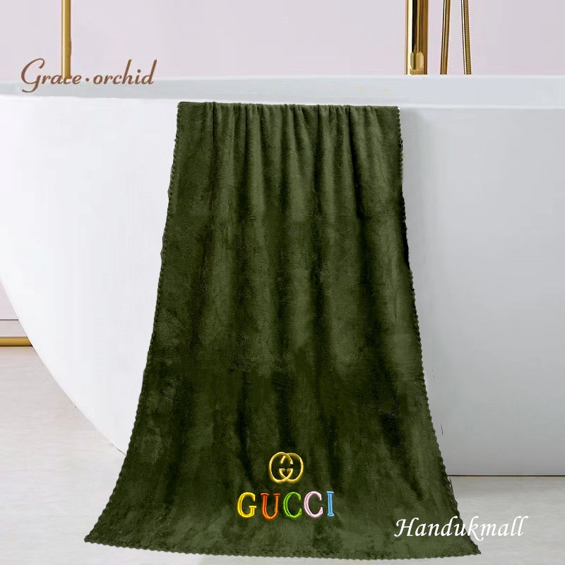 Handuk Mandi Dewasa Unisex 70x140cm Kamar Mandi Katun Menyerap Air Mozaik Terang Ohana Aren