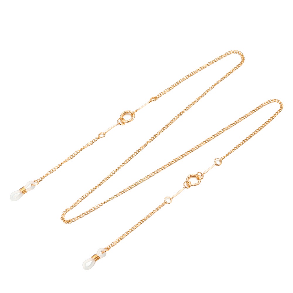 Pistachio Tali Lanyard Holder Kacamata Baca Hias Mutiara Anti Hilang Untuk Pria / Wanita-YJL065
