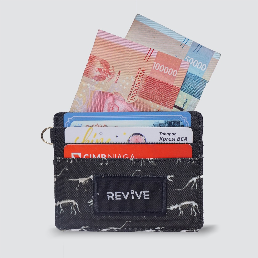 REVIVE Hera Motif Dompet Kartu | Card Wallet Simple Pria Wanita