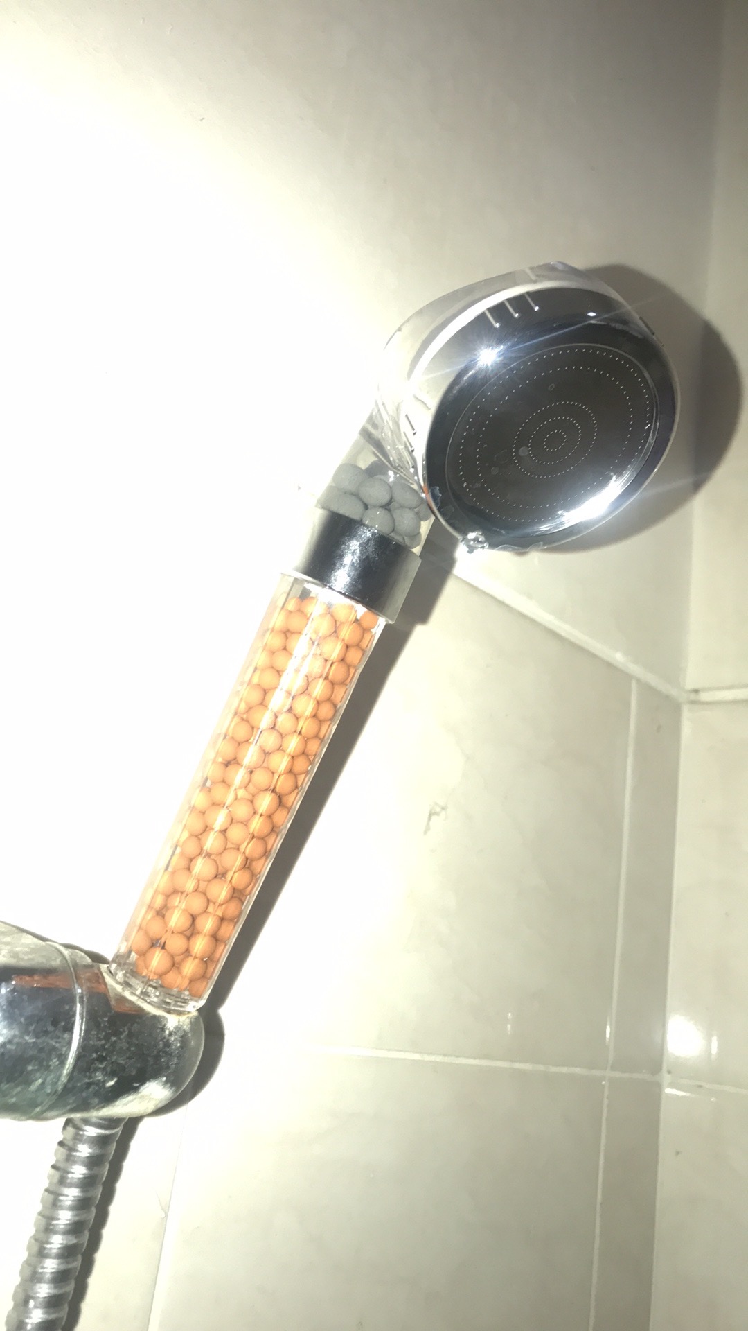 Kepala Shower Filter Aerator 4in1 Mineral Ion Pressure Hand Shower Head Spa Shower Hemat Air