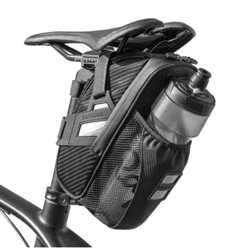 Tas Sepeda Rockbros C35 Original Double zipper kapasitas besar dgn Tas terbagi 2 bagian
