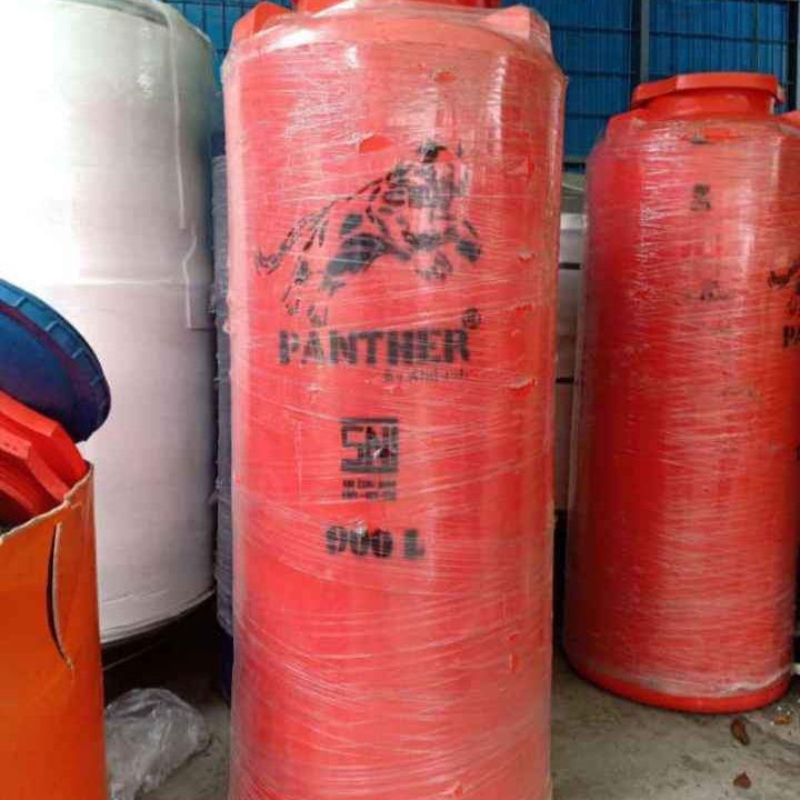 PROMO... Toren / Tandon / Tedmon / Tangki Air Merk Panther 900 Liter Garansi 10 Tahun