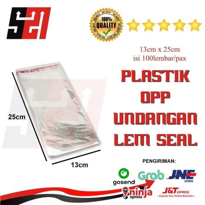 

Plastik Opp Undangan 03 Lem Seal 13x25cm