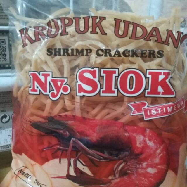 

Krupuk udang stik ny siok