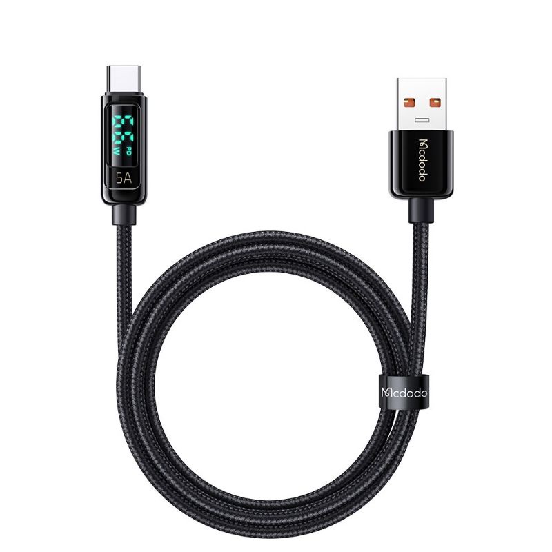 MCDODO CA-869 Cable 5A Kabel Data USB Type C Digital Display Fast Charging