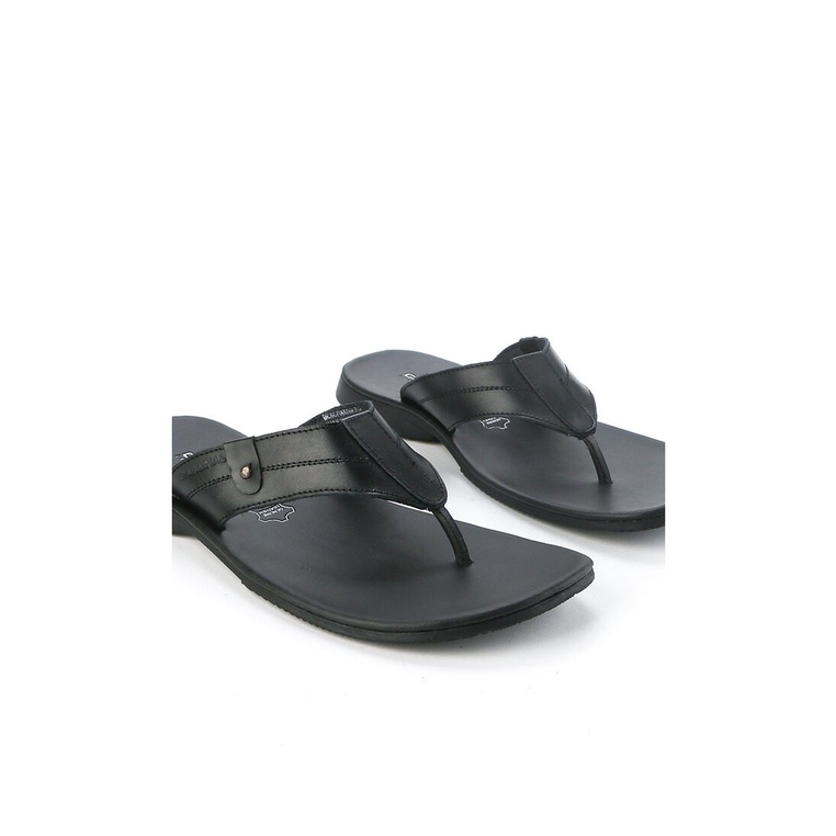 SANDAL JEPIT KULIT PRIA CARDINAL ORIGINAL CASUAL TERBARU HITAM CA07