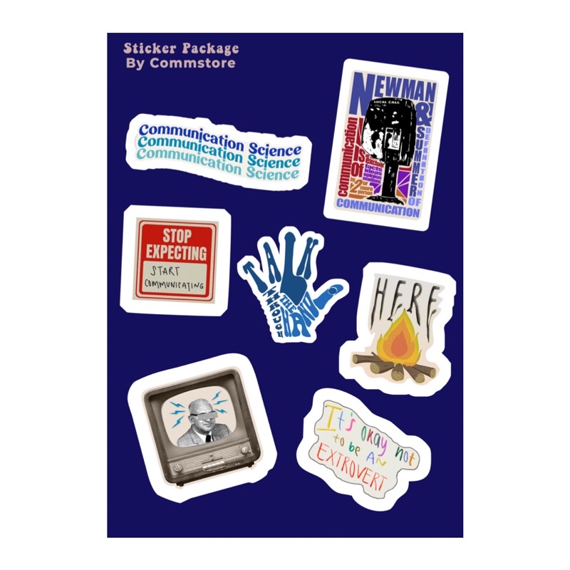 

Commstore Sticker Package