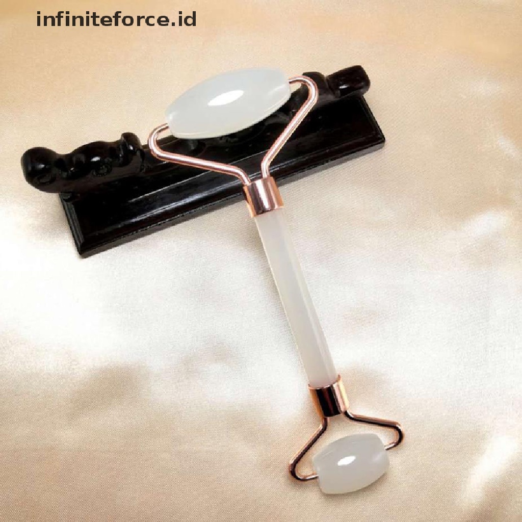 (infiniteforce.id) 2pcs / Set Alat Pijat Roller Gua Sha Untuk Pelangsing / Pengencang Kulit Wajah / Tubuh