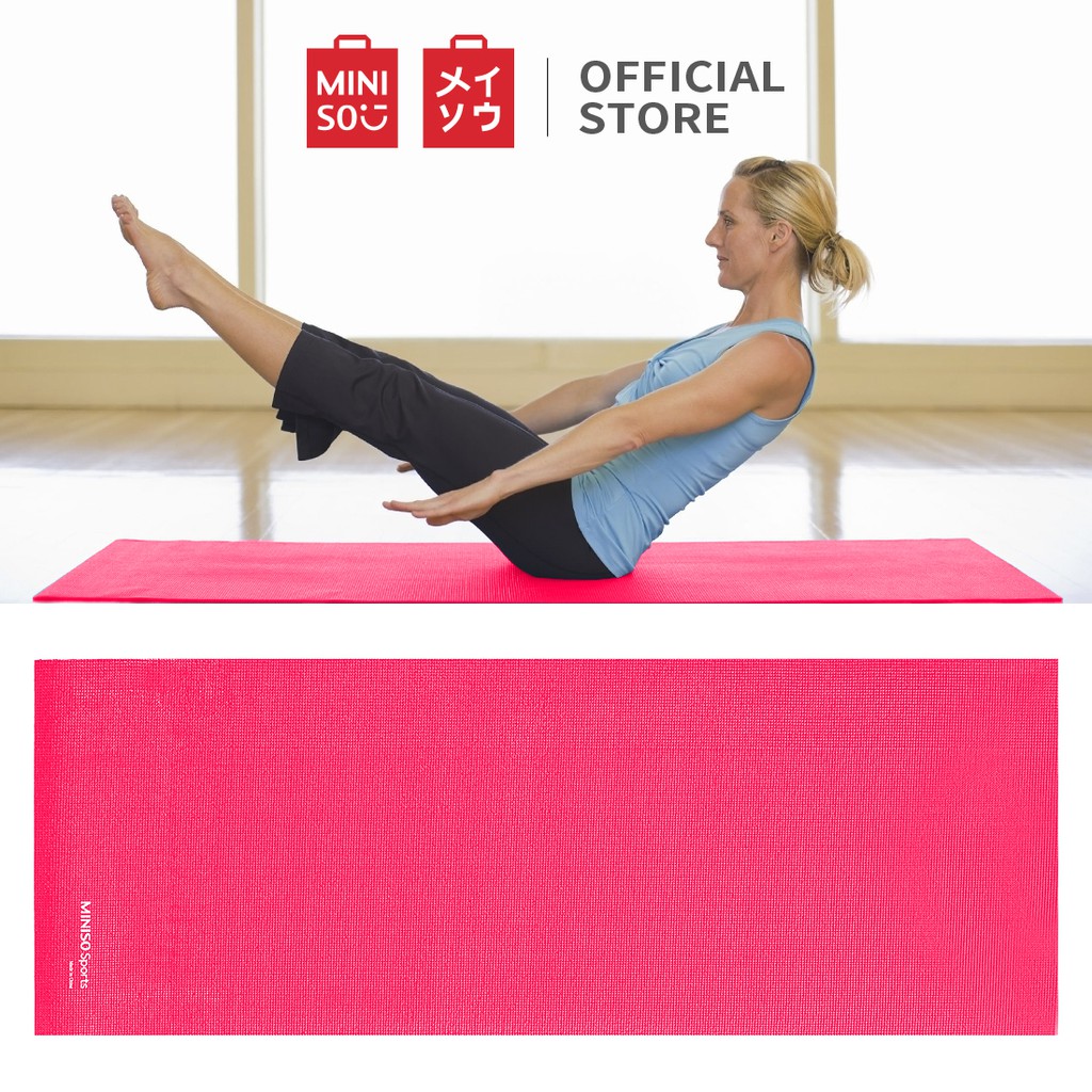  MINISO  Matras Yoga  Mat Yoga  Anti Slip Karet Berkualitas 