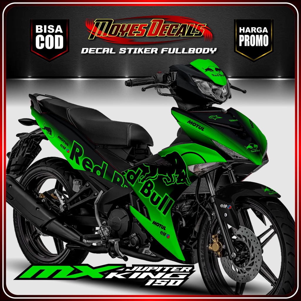 Terbaru Decal Stiker Fullbody Motor MX KING Jupiter 150 modifikasi Stiker Fullbody Motor MX KING 150