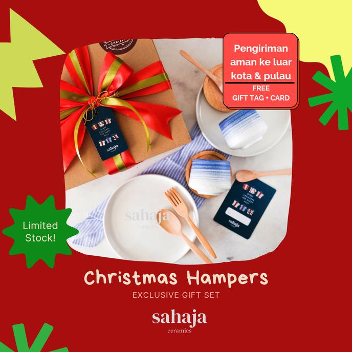 

CHRISTMAS GIFT PARCEL HAMPERS NATAL PREMIUM KADO HADIAH DINNER SET BN51FV6C