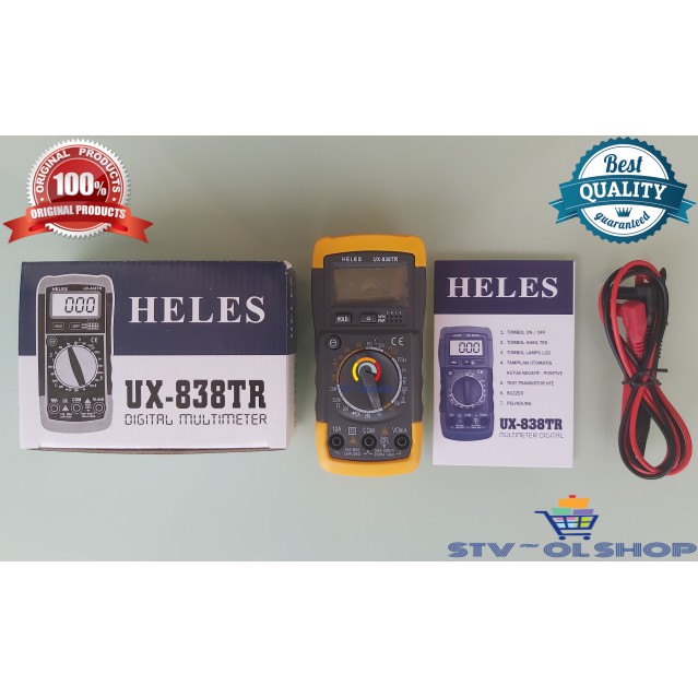 Multitester / Tester Digital Heles UX 838 TR