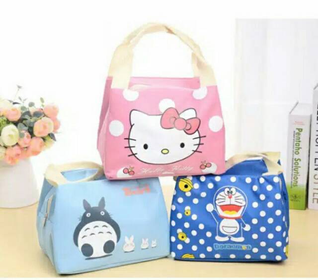 Tas bekal anak gambar lucu