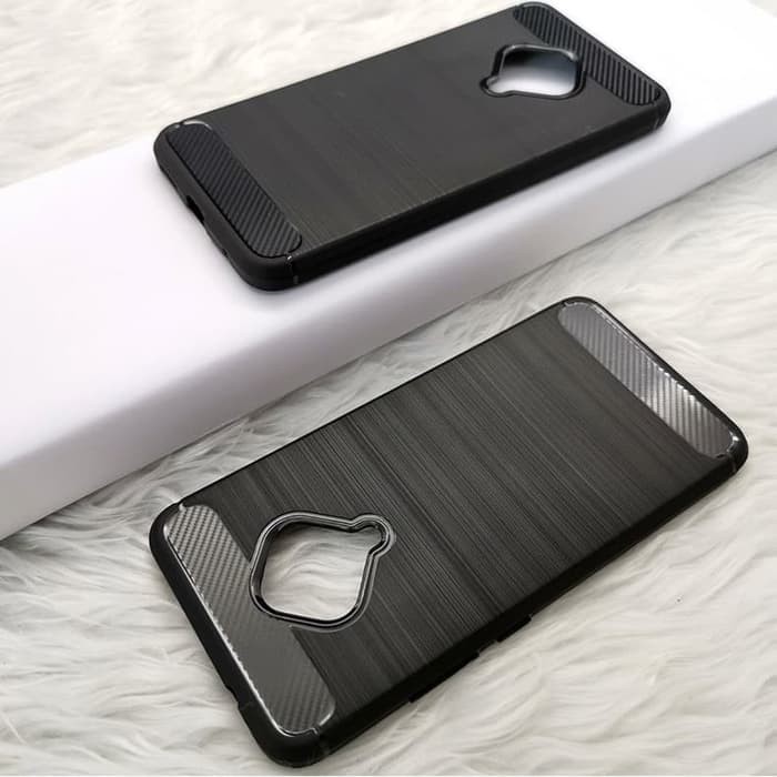 Silicon Case VIVO S1 Pro Softcase iPAKY Carbon Casing Cover