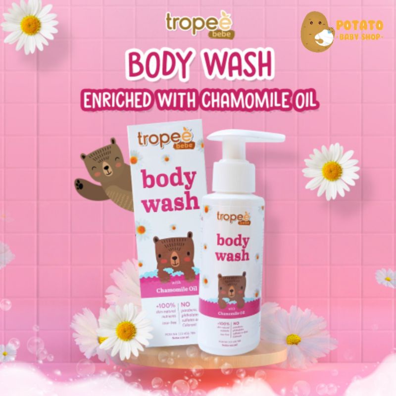 Tropee - Chamomile &amp; Almond Oil Body Wash