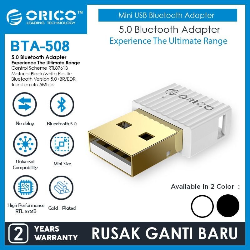 ORICO BTA-508 USB Bluetooth Dongle V5.0 Adapter