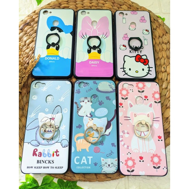 Softcase Casing Oppo F7 Karakter