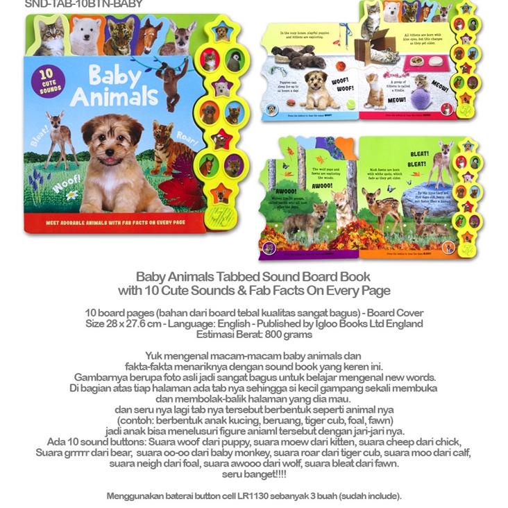 [PRODUK GWAhj] [Igloo Books] Noisy Farm / Baby Animals / At The Zoo / Awesome Dinosaurs / In The Oce