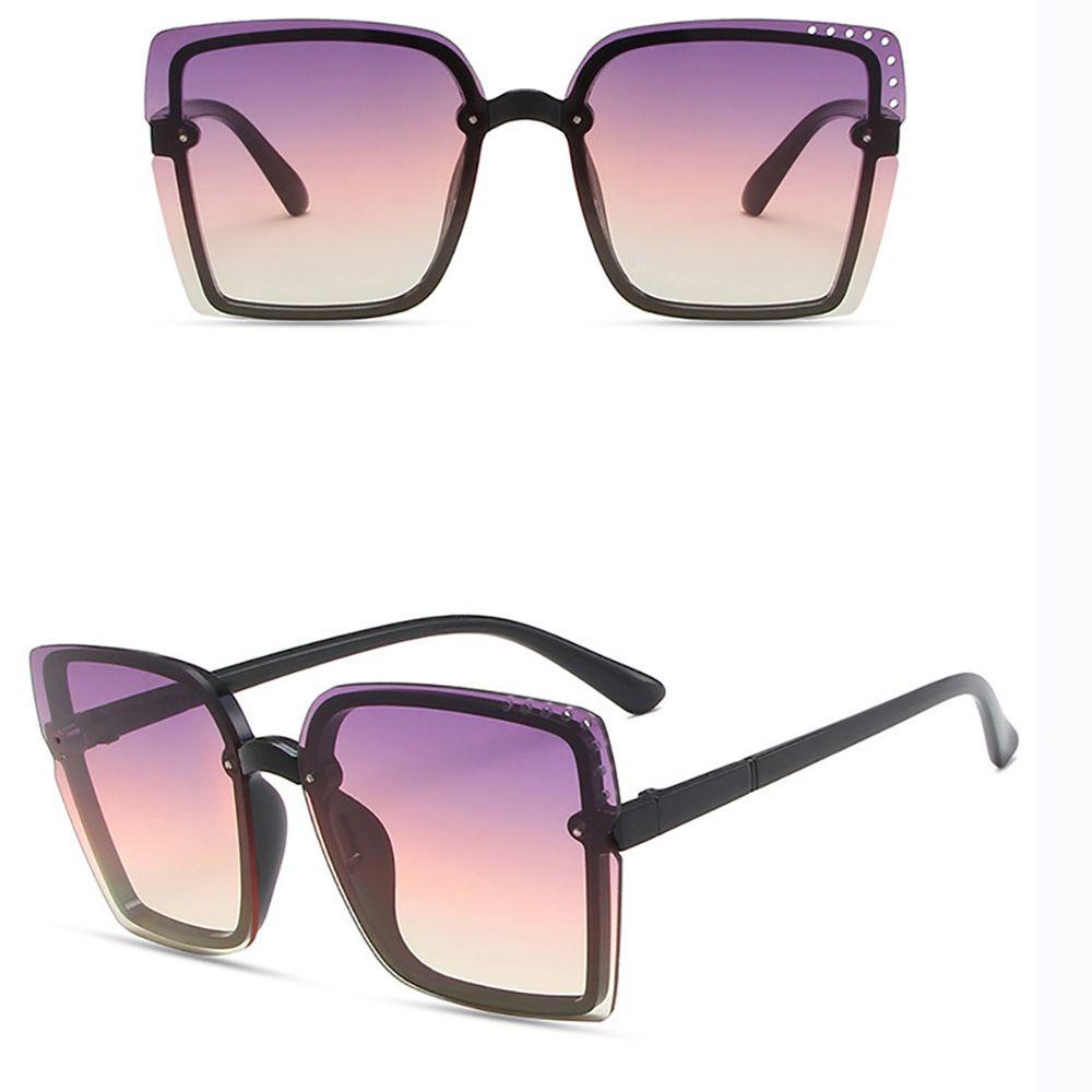 [Elegan] Square Sunglasses Classic Glasses Kacamata Perlindungan Anti Radiasi Pria Kacamata Anti Radiasi Untuk Wanita Sale Frameless Anti Radiasi Kaca Kacamata Wanita Kacamata