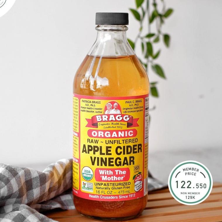 

BISA COD ✔️Bragg Apple Cider Vinegar 473ml|KD2