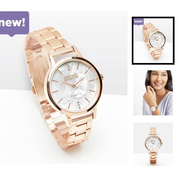 Bagus Banget.. [NEW STYLE] JAM TANGAN WANITA BOX HAMPERS SHOPIE MARTIN OFFICIAL PROMO MURAH JAM TANG
