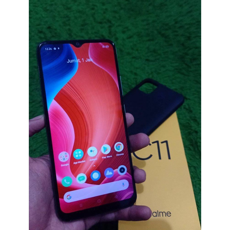 REALME C11 RAM 2/32 FULSET SECOND ( BEKAS)